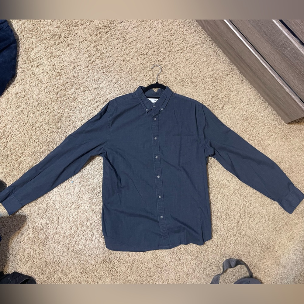 Old Navy - button up shirt - Navy Blue